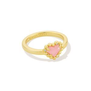 Kendra Scott -  Anna Framed Band Ring - Mauve/Gold Si Mauve/Gold